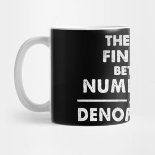 Numerator and Denominator Mug